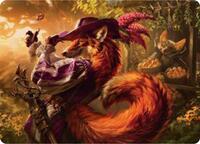 Mr. Foxglove Art Card (31) [Art Series: Bloomburrow]