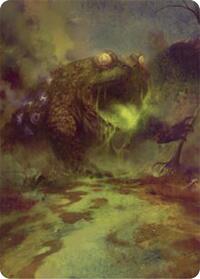 The Gitrog Monster Art Card (52) [Art Series: Bloomburrow]