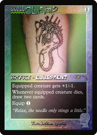 Skullclamp (1663) (Rainbow Foil) (1663) [Secret Lair Drop Series]