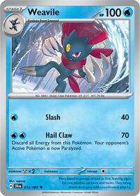 Weavile (014/064) [SV: Shrouded Fable]