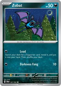 Zubat (027/064) [SV: Shrouded Fable]