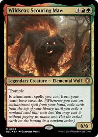 Wildsear, Scouring Maw (8) [Commander: Bloomburrow]