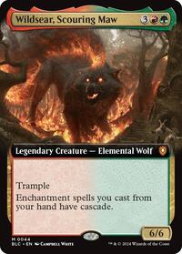 Wildsear, Scouring Maw (Extended Art) (44) [Commander: Bloomburrow]