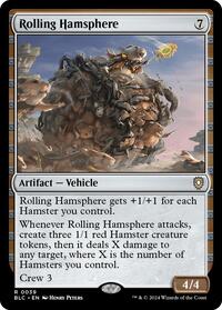 Rolling Hamsphere (39) [Commander: Bloomburrow]