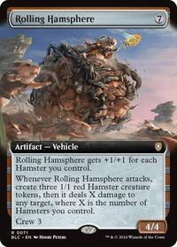 Rolling Hamsphere (Extended Art) (71) [Commander: Bloomburrow]