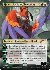 Huatli, Radiant Champion (1699) [Secret Lair Drop Series]