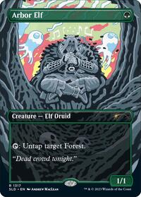 Arbor Elf (1317) [Secret Lair Drop Series]