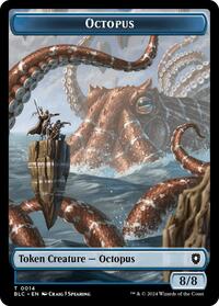 Octopus // Rabbit Double-Sided Token (14 // 3) [Commander: Bloomburrow]