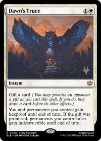 Dawn's Truce (9) [Promo Pack: Bloomburrow]