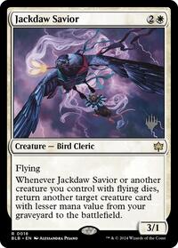 Jackdaw Savior (18) [Promo Pack: Bloomburrow]