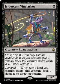 Iridescent Vinelasher (99) [Promo Pack: Bloomburrow]