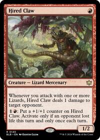 Hired Claw (140) [Promo Pack: Bloomburrow]