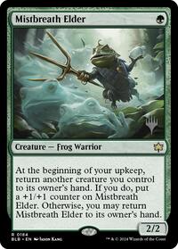 Mistbreath Elder (184) [Promo Pack: Bloomburrow]