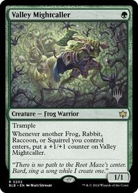 Valley Mightcaller (202) [Promo Pack: Bloomburrow]