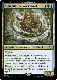Clement, the Worrywort (209) [Promo Pack: Bloomburrow]