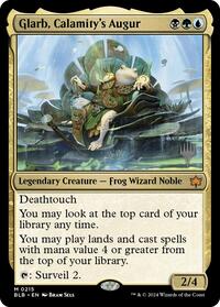 Glarb, Calamity's Augur (215) [Promo Pack: Bloomburrow]
