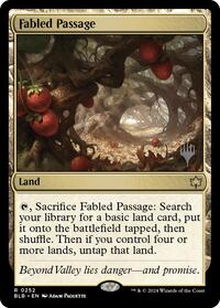 Fabled Passage (252) [Promo Pack: Bloomburrow]