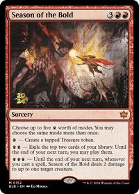 Season of the Bold (152) [Prerelease Cards]