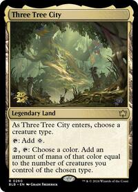 Three Tree City (260) [Prerelease Cards]