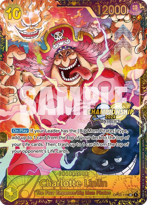 Charlotte Linlin (Championship 2024) (OP03-114) [One Piece Promotion Cards]