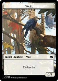 Wall Token (4) [Bloomburrow]