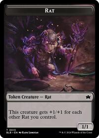 Rat Token (13) [Bloomburrow]