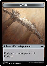 Sword Token (28) [Bloomburrow]