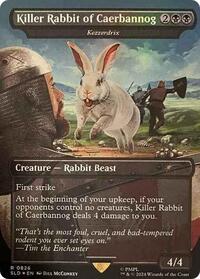 Killer Rabbit of Caerbannog - Kezzerdrix (826) [Secret Lair Drop Series]