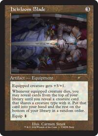 Heirloom Blade (Retro Frame) (1) [WPN & Gateway Promos]