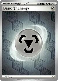 Basic Metal Energy (Reverse Holofoil) (8) [SV: Shrouded Fable]