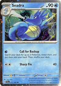 Seadra - 011/064 (Cosmos Holo) (011/064) [Miscellaneous Cards & Products]