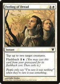 Feeling of Dread (14) [Innistrad]