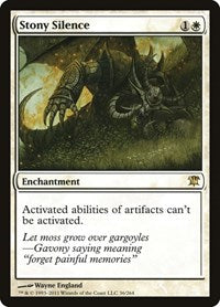 Stony Silence (36) [Innistrad]