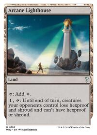 Arcane Lighthouse (White Border) (102) [Mystery Booster 2]