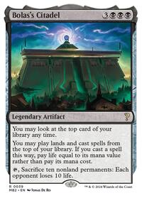 Bolas's Citadel (White Border) (39) [Mystery Booster 2]