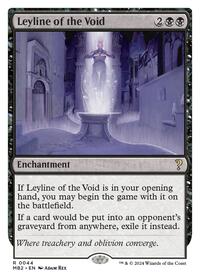 Leyline of the Void (White Border) (44) [Mystery Booster 2]
