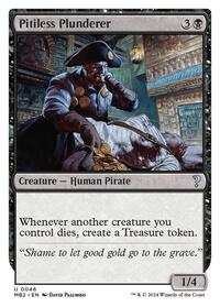Pitiless Plunderer (White Border) (46) [Mystery Booster 2]