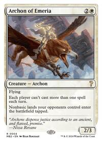 Archon of Emeria (White Border) (4) [Mystery Booster 2]