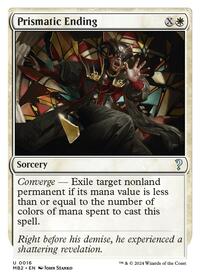 Prismatic Ending (White Border) (16) [Mystery Booster 2]