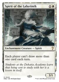 Spirit of the Labyrinth (White Border) (20) [Mystery Booster 2]