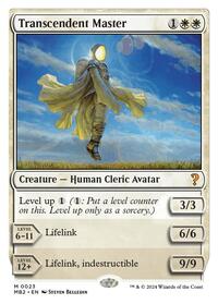 Transcendent Master (White Border) (23) [Mystery Booster 2]
