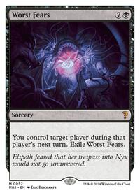 Worst Fears (White Border) (52) [Mystery Booster 2]