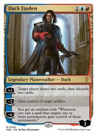 Dack Fayden (White Border) (80) [Mystery Booster 2]