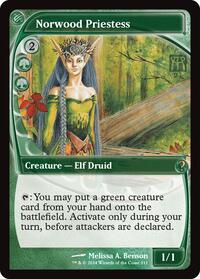 Norwood Priestess (Future Sight) (211) [Mystery Booster 2]