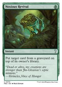 Noxious Revival (White Border) (70) [Mystery Booster 2]