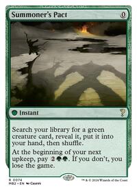 Summoner's Pact (White Border) (74) [Mystery Booster 2]
