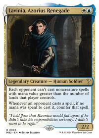 Lavinia, Azorius Renegade (White Border) (86) [Mystery Booster 2]