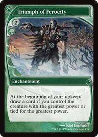 Triumph of Ferocity (Future Sight) (135) [Mystery Booster 2]