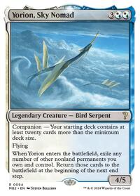 Yorion, Sky Nomad (White Border) (94) [Mystery Booster 2]