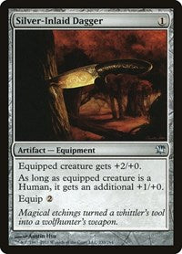 Silver-Inlaid Dagger (233) [Innistrad]